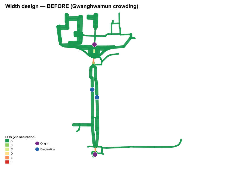Gwanghwamun design before/after